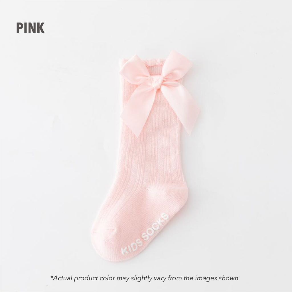 Long Stokin Panjang Baby Socks Girl Stokin Baby Girl Newborn Baby Girl's Sock Baby Long Socks Knee Socks Non Slip Socks