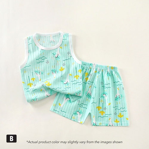 Kids Clothes Baju Set Seluar Baju Budak Murah Singlet Baby Boy Singlet Budak Baby Clothes Singlet Baby Girl