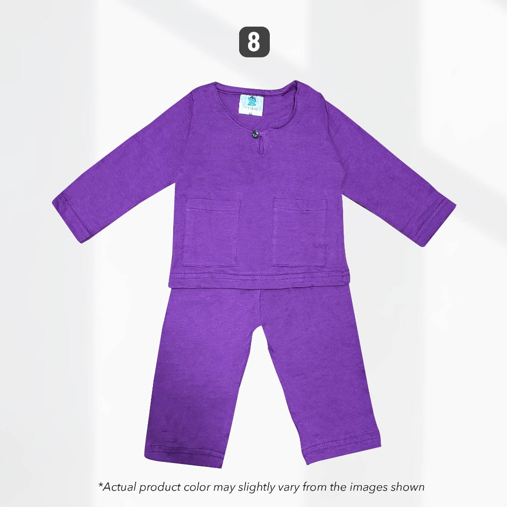Momo House Baju Raya Budak Lelaki Kanak Kanak Baju Melayu Budak Teluk Belanga (BRB002)
