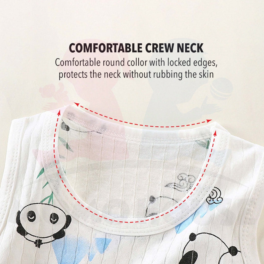 Kids Clothes Baju Set Seluar Baju Budak Murah Singlet Baby Boy Singlet Budak Baby Clothes Singlet Baby Girl