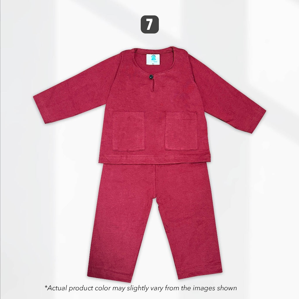 Momo House Baju Raya Budak Lelaki Kanak Kanak Baju Melayu Budak Teluk Belanga (BRB002)