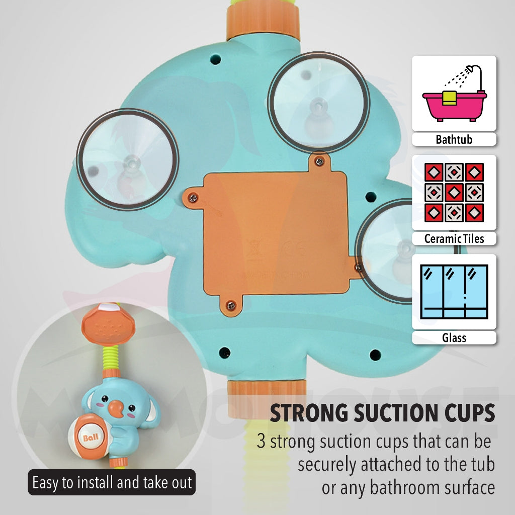 Bath Toys Water Spray Toy Bubble Machine Mainan Budak Shower Toys For Kids Baby Bath Toy Shower Bath