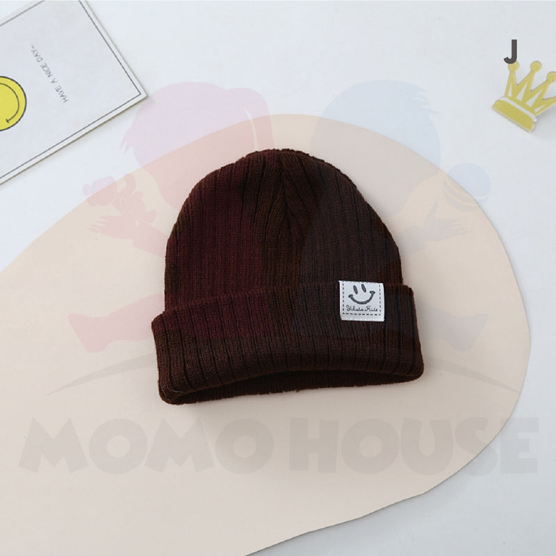 Korean Style Beanie Hat Baby Hat Snow Cap Winter Cute Baby Hat Wool Knitted Topi Budak Bayi Fashion Children Baby Cap