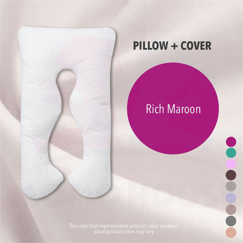 (New Design) U Shape Maternity Pillow Pregnant Side Bedding Full Cotton Pregnancy Pillow Nursing Pillow
