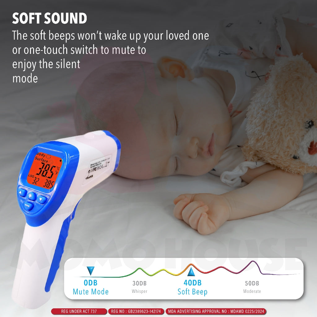 MDA Approved (1 Yr Warranty) Premium Quality Thermometer Baby Thermometer Digital Temperature Sensor