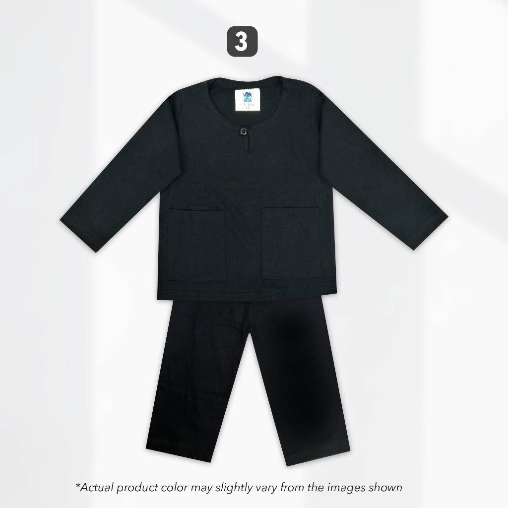 Momo House Baju Raya Budak Lelaki Kanak Kanak Baju Melayu Budak Teluk Belanga (BRB002)