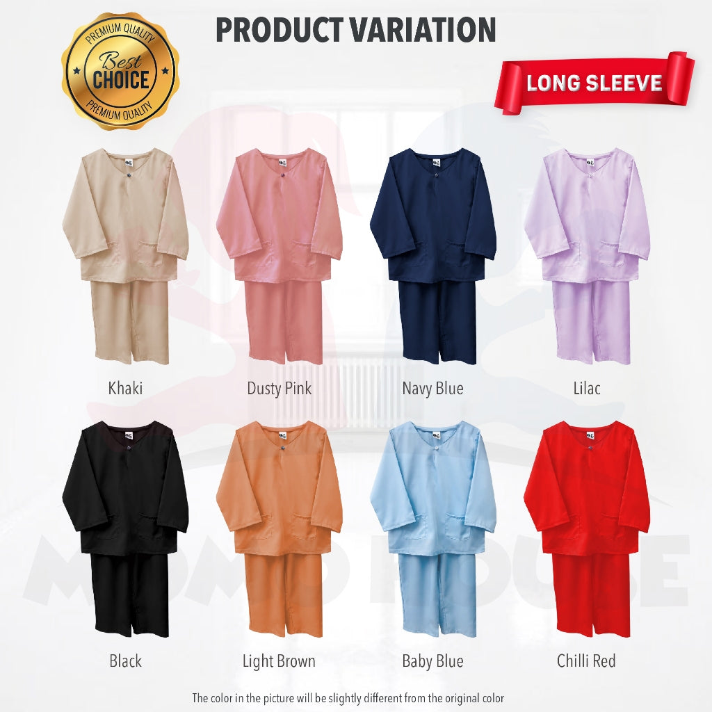 Momo House Baju Raya Budak Lelaki Kanak Kanak Baju Melayu Budak Teluk Belanga (BRB001)