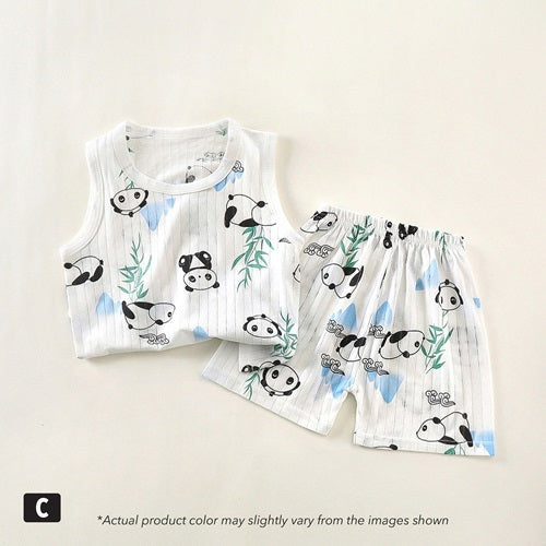 Kids Clothes Baju Set Seluar Baju Budak Murah Singlet Baby Boy Singlet Budak Baby Clothes Singlet Baby Girl