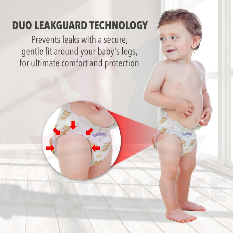 HeyBaby Diaper Pants Kids Super Soft  Lampin Jenis Seluar Pakai Buang