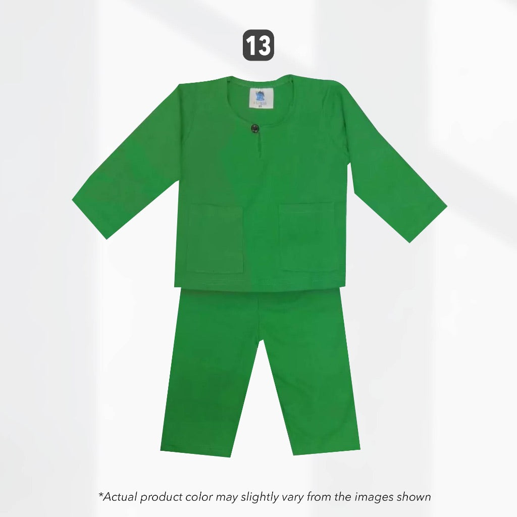 Momo House Baju Raya Budak Lelaki Kanak Kanak Baju Melayu Budak Teluk Belanga (BRB002)