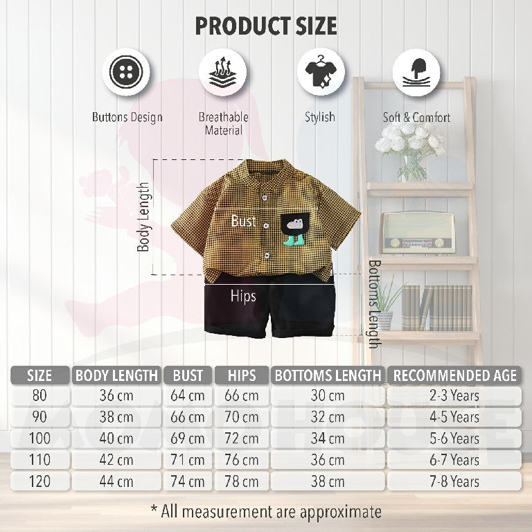 Summer Children Cotton Child Boys Girls Clothes Plaid Shirts Shorts 2Pcs/sets Infant Kids Fashion Toddler Tracksuits 0-5