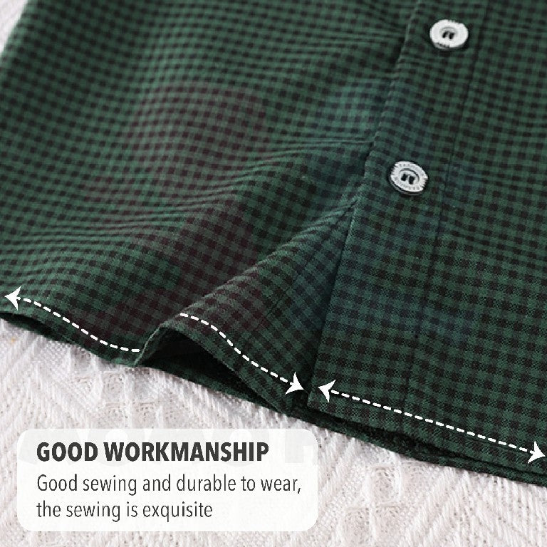 Summer Children Cotton Child Boys Girls Clothes Plaid Shirts Shorts 2Pcs/sets Infant Kids Fashion Toddler Tracksuits 0-5