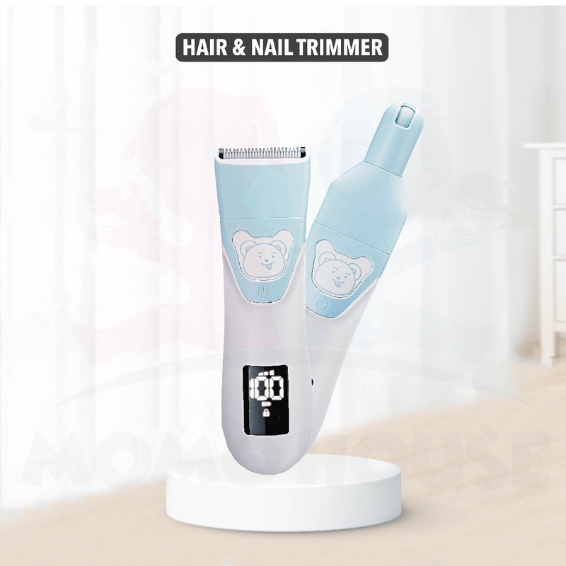 Electric USB Rechargeable Cordless Hair Cutter For Kids Hair Trimmer Gunting Rambut