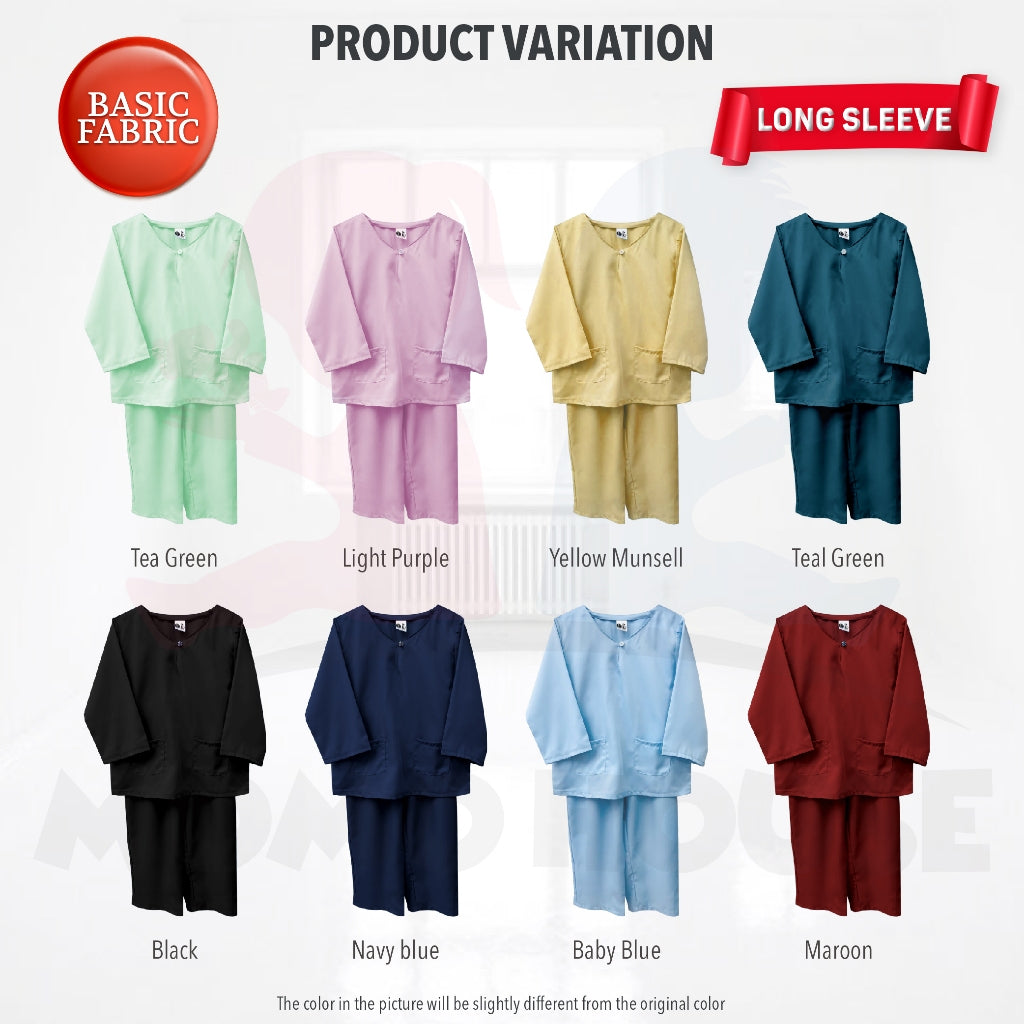 Momo House Baju Raya Budak Lelaki Kanak Kanak Baju Melayu Budak Teluk Belanga (BRB001)