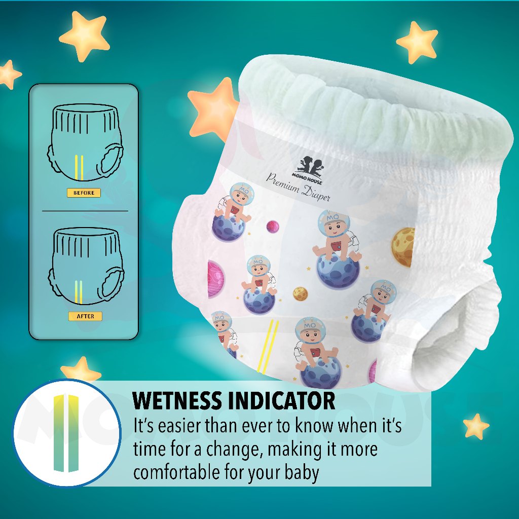 Ready Stock Baby Diaper Pants Newborn Baby Diapers Lampin Jenis Seluar Kanak-Kanak