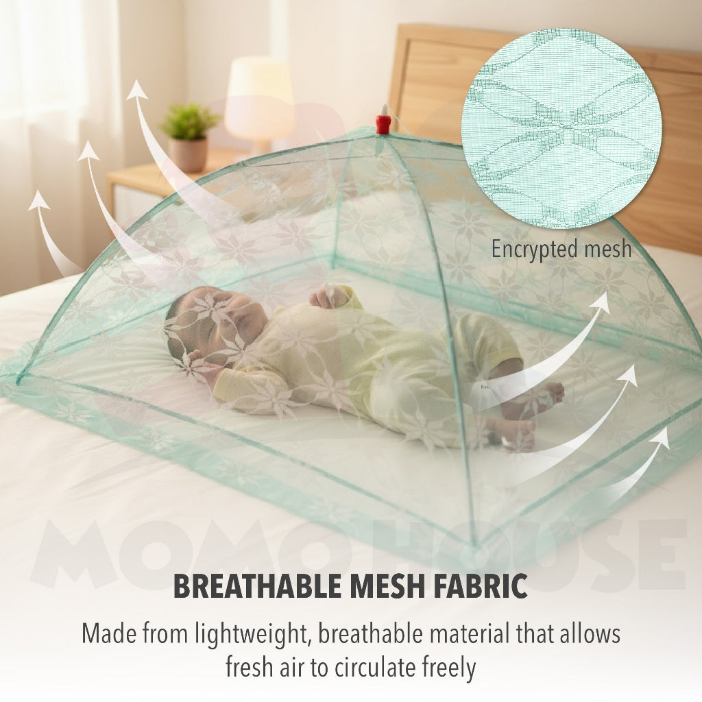 Baby Mosquito Net Foldable Mosquito Netting Kelambu Bayi Newborn Barang Baby Kelambu Umbrella