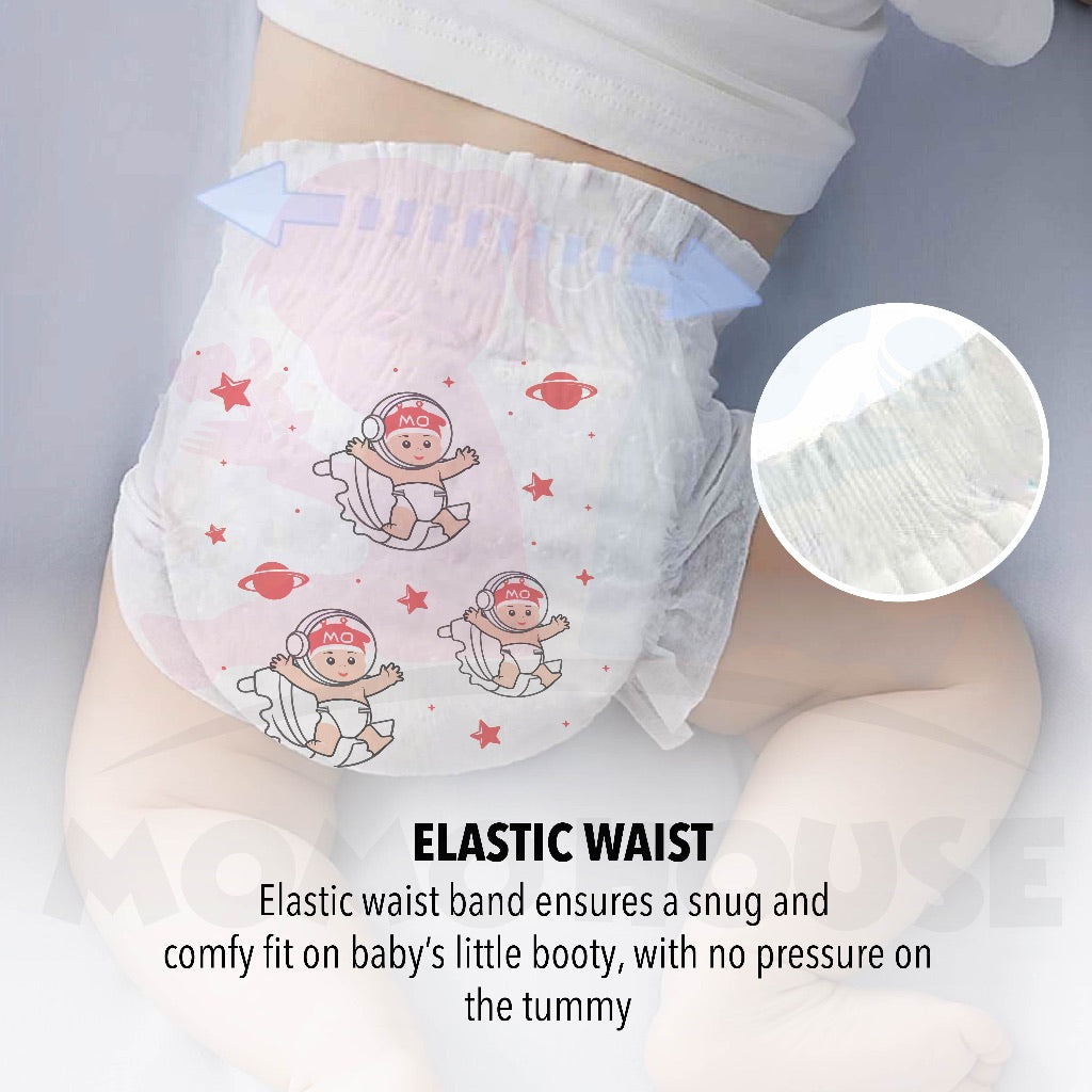 Newborn Momo Zeroleak Baby Diaper Tape Baby Diapers Lampin Kanak-Kanak