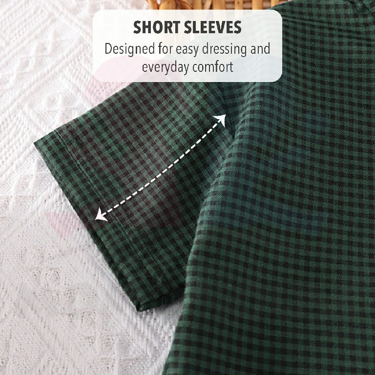 Summer Children Cotton Child Boys Girls Clothes Plaid Shirts Shorts 2Pcs/sets Infant Kids Fashion Toddler Tracksuits 0-5