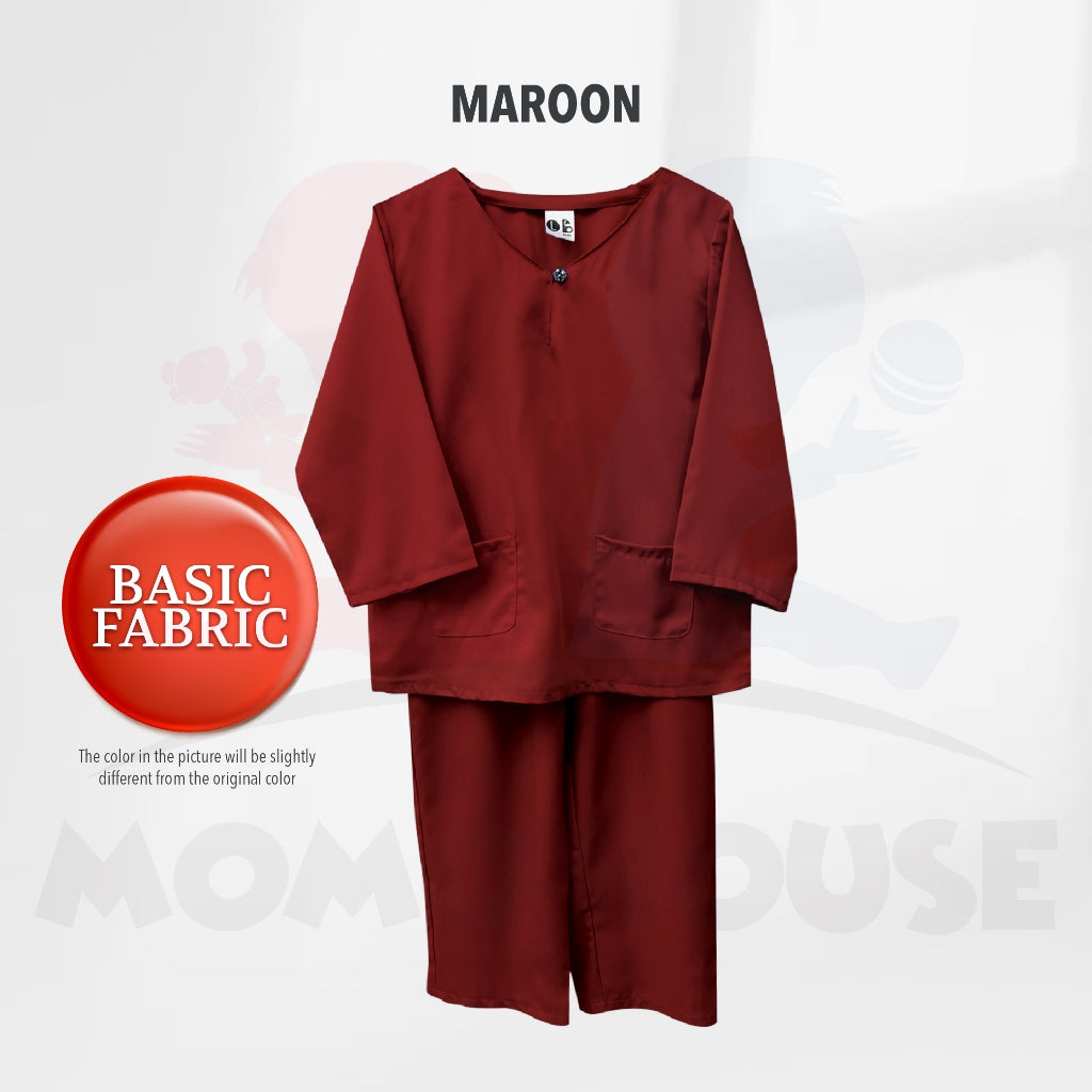 Momo House Baju Raya Budak Lelaki Kanak Kanak Baju Melayu Budak Teluk Belanga (BRB001)