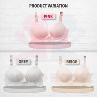 Wirefree Women Maternity Nursing Bra Breastfeeding Bras With Sponge Pad Pregnant Women Feeding Bra - Hook Design