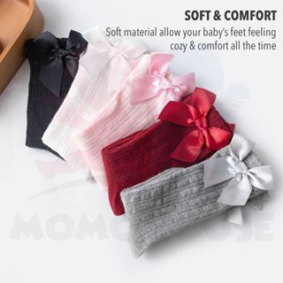 Long Stokin Panjang Baby Socks Girl Stokin Baby Girl Newborn Baby Girl's Sock Baby Long Socks Knee Socks Non Slip Socks