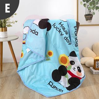 Children Cartoon Cotton Blanket Summer Cool Quilt Baby Nap Children Kids Comforter Selimut Bayi Budak