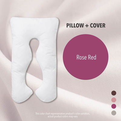 (New Design) U Shape Maternity Pillow Pregnant Side Bedding Full Cotton Pregnancy Pillow Nursing Pillow