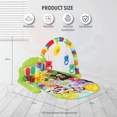 Baby Toys Colourful Musical Play Gym Playgym Play Mats Playmat - Animal