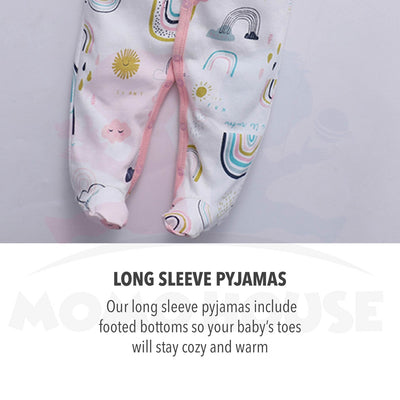 Newborn Baby Jumpsuit Boy & Girl Cute Design Long Sleeve 100% Cotton Jumpsuit Baju Kanak-Kanak Romper Jumpsuit ( MYB041)