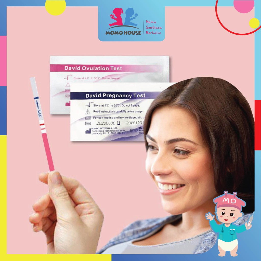 Early Pregnancy Test Strip & Ovulation Test Strip Ujian Kesuburan Wanita
