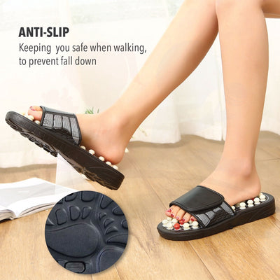 Acupressure Reflexology Foot Healthy Massage Slippers Slipper Sandal Shoe Kasut Selipar Urut