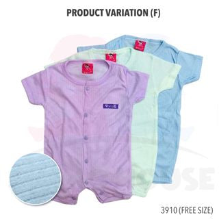 Newborn Baju Baby Infant Suit 0-3m Baju Tidur Baby (1pcs = Baju + Seluar) (Random Pick)(3906C&3907C&3908C&3909C&3905C)