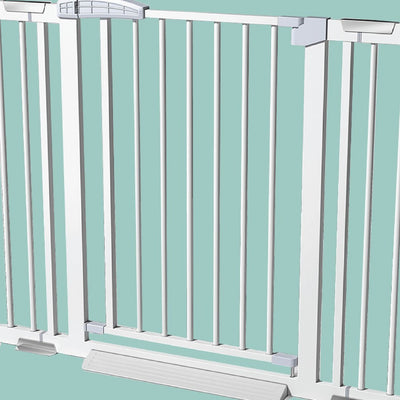 Y Shape Holder Stairs Railings Gate Adapter & Pedal for Baby Child Safety Gate