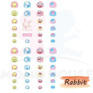 Baby Kids Cute Cartoon Nail Art Stickers Waterproof DIY Manicure Stickers Cute Sticker Murah Sticker Comel