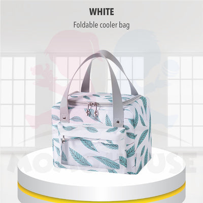 Premium Foldable Cooler Bag For Breastmilk Storage Bag Bottle Feeding Breast Pump Thermal Cooler Lunch Bag