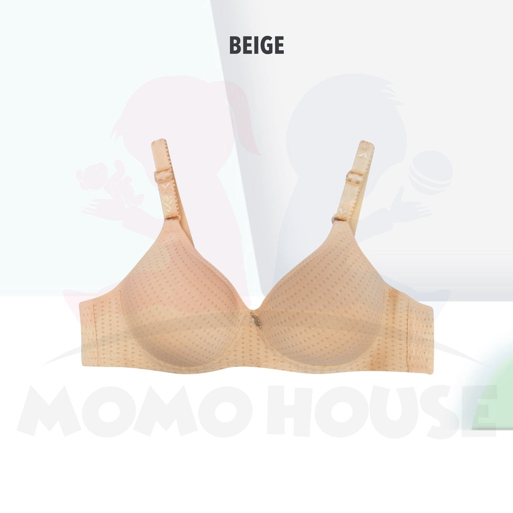 Women Nursing Maternity Wireless and Breathable Bra With Pendant - Tanpa Wayar