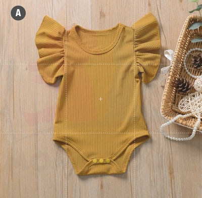 Baby Romper Clothing Big Laced Design Baby Clothing Rompers Newborn Jumpsuits Nightwear Infant Girl Baju Bayi (MYB055)