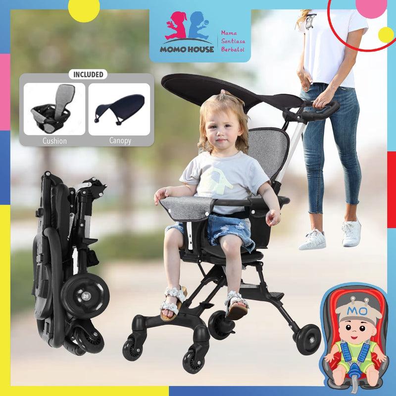 Baby Foldable Magic Stroller Ultra Lightweight 4 Wheels Scooter For Kids Children Tricycle Bicycle