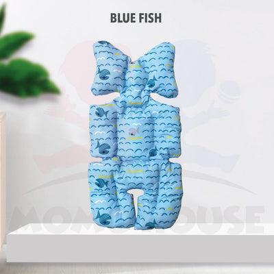 Baby Stroller Cushion Portable Car Seat Chair Pad Extra Thick Soft Cotton Stroller Pad Newborn Pillow