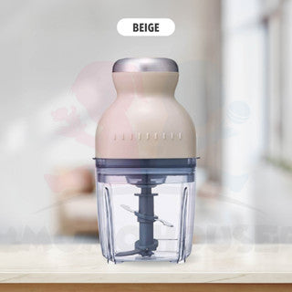 Capsule Cutter Spin Chopper Blender Mini Electric Meat Grinder Mixer Mincer Masher Shredder Juicer Pengisar Pengadun