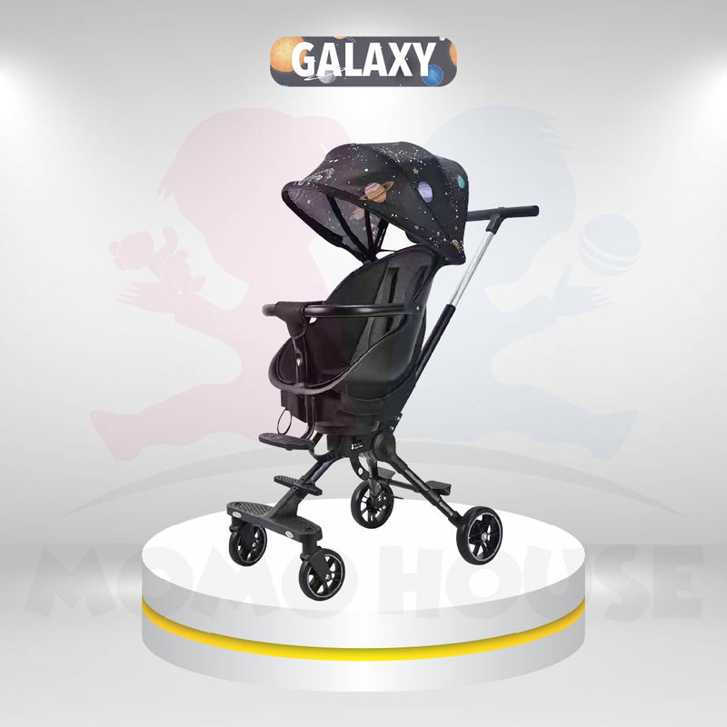 Baby Magic Stroller 360 Rotating Kids Stroller Two Way Foldable Magic Strollers 2 Way Budak Stroler Lipat