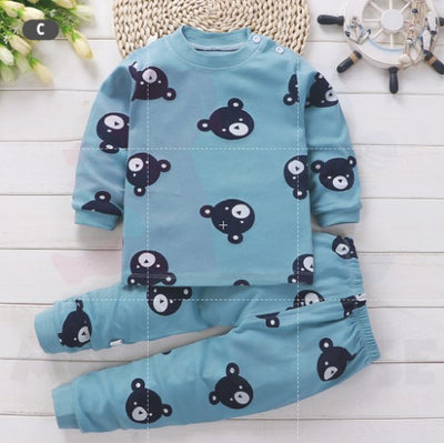 Newborn Premium Pyjamas Baby Sleepsuit Long Sleeve Set Baju Tidur Bayi (MYB060)