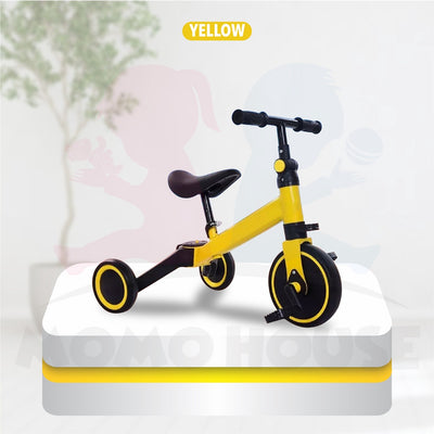 Children's Multifunction Tricycle 3-in-1 mode Children Scooter Balance Car/ Cycling mode and Sliding mode 3 Wheels