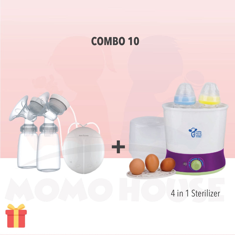 Real Bubee Breast Pump Double Electric Breastpump Pam Susu Bubee