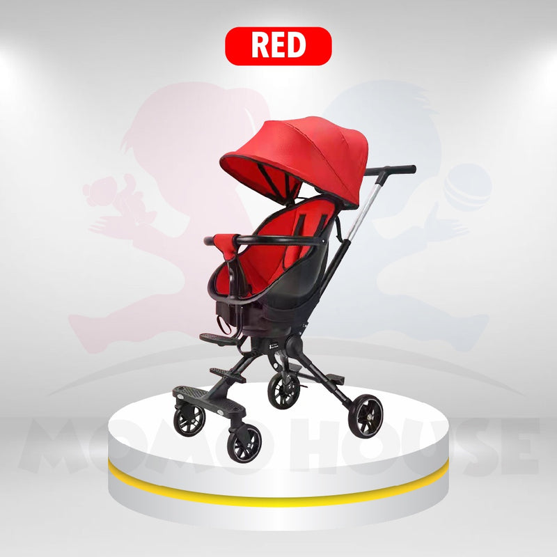 Baby Magic Stroller 360 Rotating Kids Stroller Two Way Foldable Magic Strollers 2 Way Budak Stroler Lipat