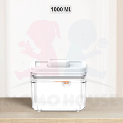 Airtight Container Bekas Susu Tepung Food Storage Container Kitchen Storage Box Bekas Kedap Udara Milk Powder Container