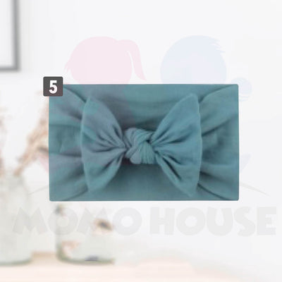 Baby Headband Cute Ribbon Newborn Baby Girls Elastic Hair Bands Soft Nylon Hair Accessories