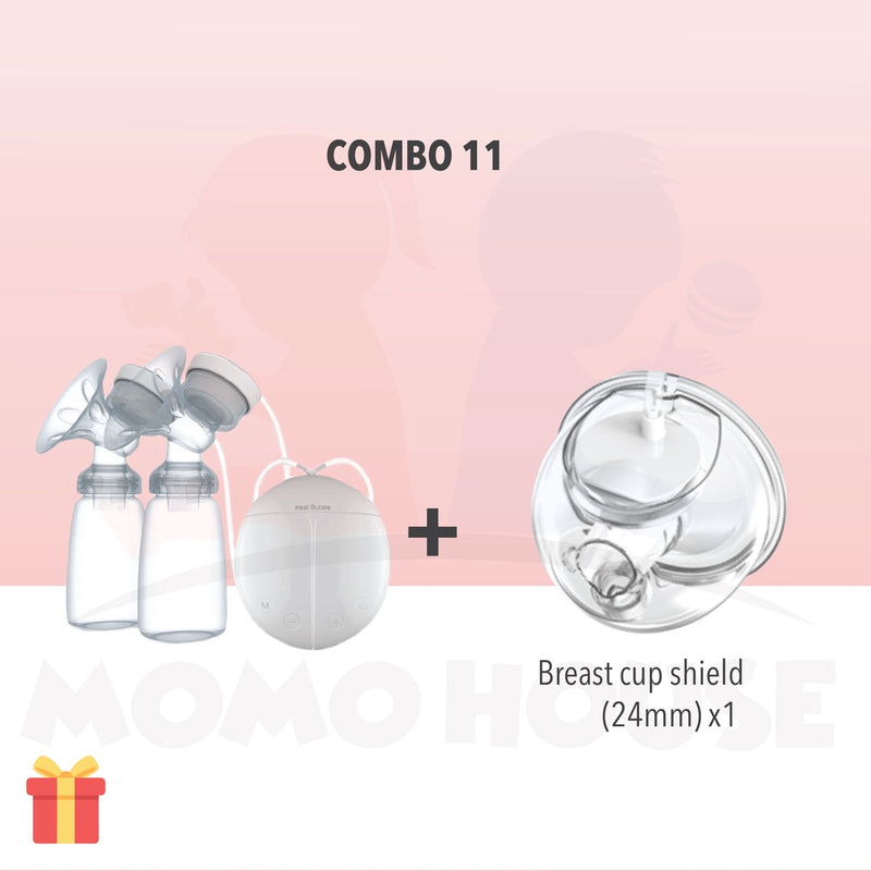 Real Bubee Breast Pump Double Electric Breastpump Pam Susu Bubee