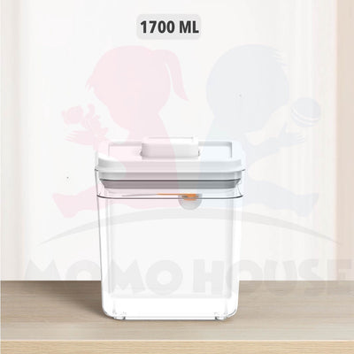 Airtight Container Bekas Susu Tepung Food Storage Container Kitchen Storage Box Bekas Kedap Udara Milk Powder Container