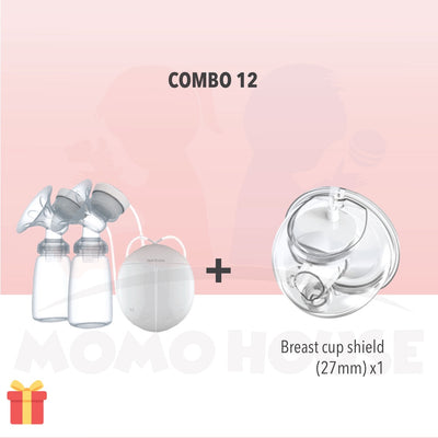 Real Bubee Breast Pump Double Electric Breastpump Pam Susu Bubee